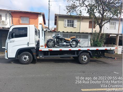 Guincho de Moto na Cachoeirinha 